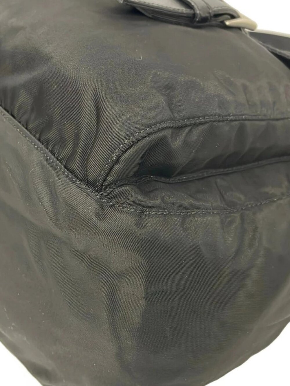 PRADA Black Nylon Shoulder Bag - Picture 9 of 12